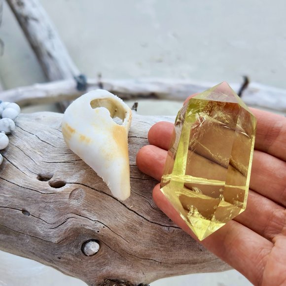 Genuine Pure Citrine Crystal. Unheated Citrine, High Altitude natural Citrine. - Picture 2 of 10